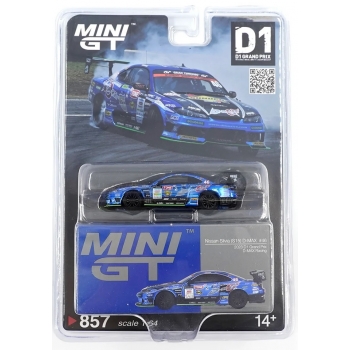 Mini GT 1:64 Nissan Silvia (S15) D-Max #46 D-Max Racing D1 Grand Prix 2023