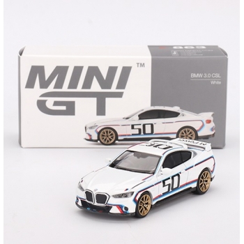 Mini GT 1:64 BMW  M4 (G82) 3.0 CSL 2023 LHD white