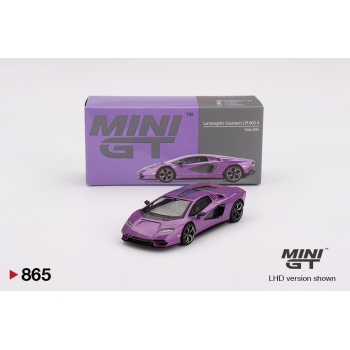 Mini GT 1:64 Lamborghini Countach LPI 8004-4 2023 LHD viola 30th