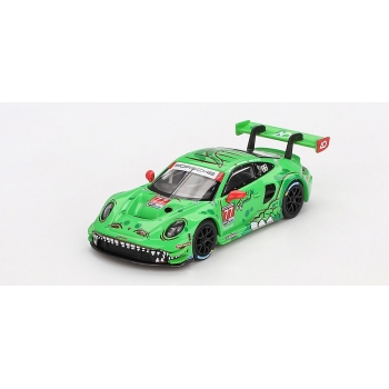 Mini GT 1:64 Porsche 911 GT3 R #77 AO Racing 2nd Place GTD Pro 24h  IMSA Daytona 2024