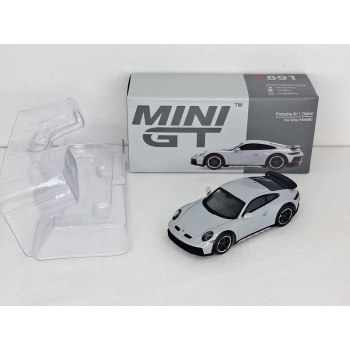 Mini Gt 1:64 Porsche 911 Dakar RHD ice gray metallic