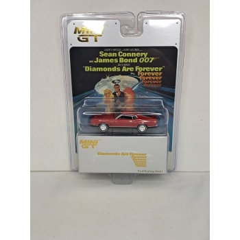 Mini GT 1:64 Diamonds Are Forever – Ford Mustang Mach 1 1971 English Blister
