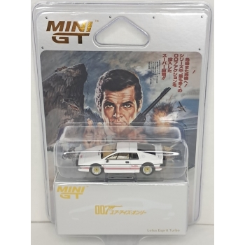 Mini GT 1:64 For Your Eyes Only – Lotus Esprit Turbo 1981 Japanese blister