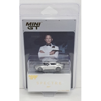 Mini GT 1:64 Spectre – Aston Martin DB10 2015 English Blister