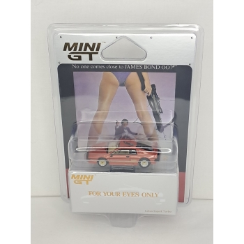 Mini GT 1:64 For Your Eyes Only - Lotus Esprit Turbo 1981 copper fire metallic China – English Blister