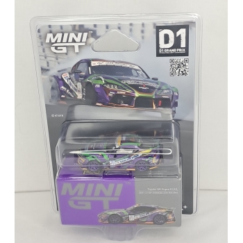 Mini GT 1:64 Toyota GR Supra KUHL 2021 D1GP Evangelion Racing