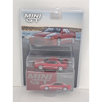 Mini GT 1:64 Nissan Skyline GT-R (R32) VeilSide Combat C-I Gem RHD red Blister