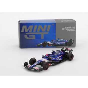 Mini GT 1:64 Red Bull Racing VCARB 01 #3 Daniel Ricciardo Bahrain GP 2024