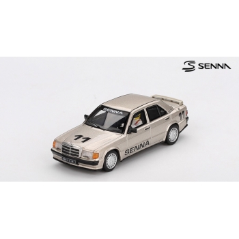 Mini GT 1:64 Mercedes-Benz 190 E 2.3-16 #11 Ayrton Senna 1984 Nurburgring Race of Champions w/ Figure