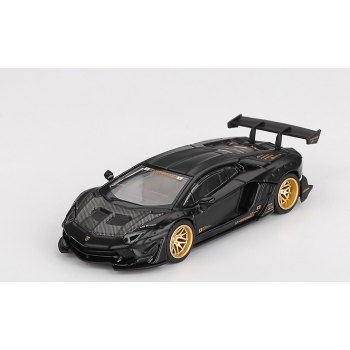 Mini GT 1:64 LB Works Lamborghini Aventador Limited Edition2025 LHD matte black