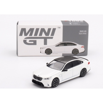 Mini GT 1:64 BMW M5 (G90) 2025 LHD alpine white