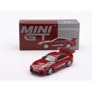 Mini GT 1:64 Toyota Supra MK4 (A80) VeilSide Combat V-I 1994 LHD red