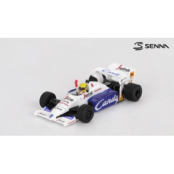 Mini GT 1:64 Toleman TG184 #19 Ayrton Senna 2nd Place Monaco Grand Prix 1984