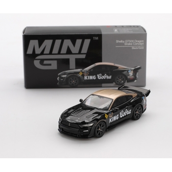 Mini GT 1:64 Shelby GT500 Dragon Snake Concept 2020 LHD black gold