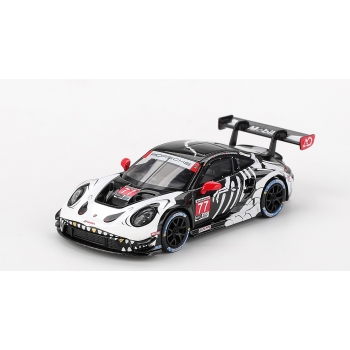 Mini GT 1:64 Porsche 911 GT3 R #77 AO Racing Petit IMSA Le Mans 2025
