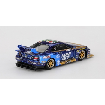 Mini GT 1:64 Nissan Silvia (S15) LB-Super Silhouette #555 Team MINI GT Liberty Walk 2025 Formula Drift