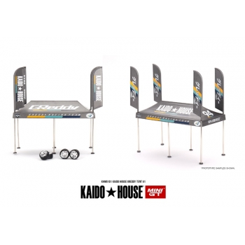 Mini GT 1:64 Kaido House Greddy Tent V1 grey