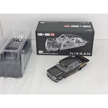 Mini GT 1:64 Kaido House Datsun 510 Pro Street Full Carbon V1 black