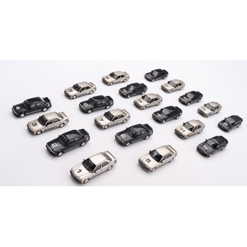 Mini GT 1:64 Mercedes-Benz 190 E Evo 1 Nurburgring 1984 Race of Champions Set of 20