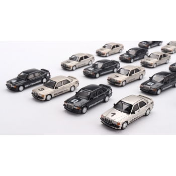 Mini GT 1:64 Mercedes-Benz 190 E Evo 1 Nurburgring 1984 Race of Champions Set of 20