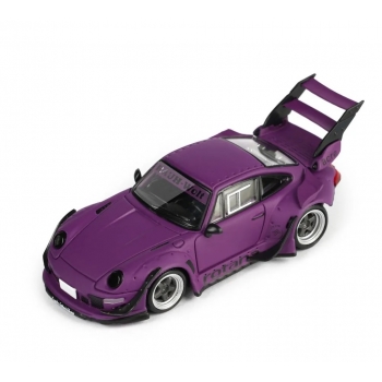 ModelModel 1:64 Porsche RWB 993 Rotana purple