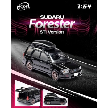 ModelModel 1:64 Subaru Forester SG9 Sti black