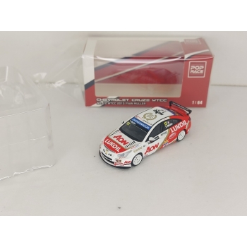 Pop Race 1:64 Chevrolet Cruze WTCC #12 Macau Livery Yvan Muller 2013