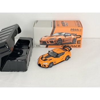 Pop Race 1:64 Toyota Supra Darwin Pro 66G NWB orange