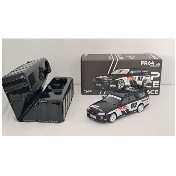 Pop Race 1:64 Nissan Stagea Simon`s Garage #62 black