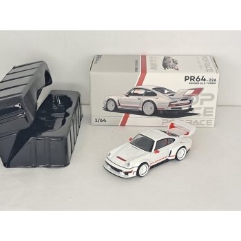 Pop Race 1:64 Porsche Singer DLS Turbo (Track) white