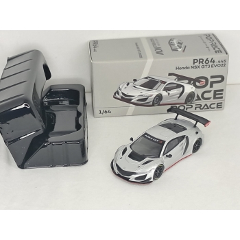 Pop Race 1:64 Honda NSX GT3 EVO22 silver
