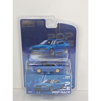 Pop Race 1:64 Nissan Skyline R32 bayside blue