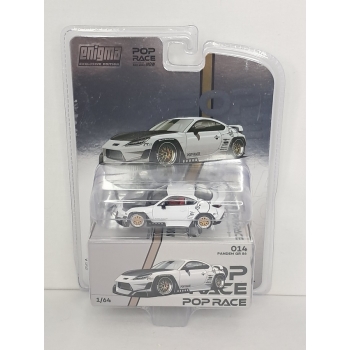 Pop Race 1:64 Pandem Toyota GR86 crystal white pearl