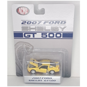 Acme 1:64 Ford Shelby GT500 2007 yellow