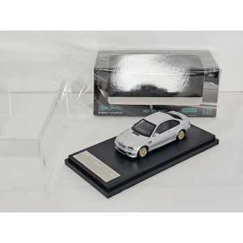Street Weapon 1:64 BMW E46 with BBS rim silver