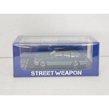 Street Weapon 1:64 Mercedes Benz W140 green grey