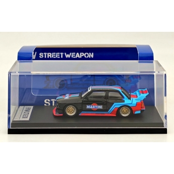 Street Weapon 1:64 BMW E30 Martini black