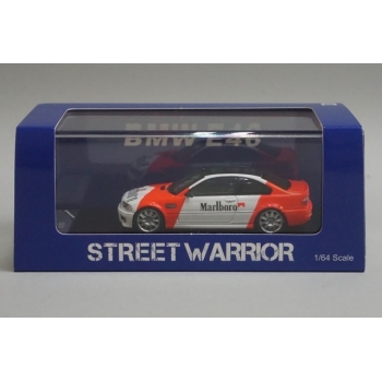Street Weapon 1:64 BMW E46 Malboro white red