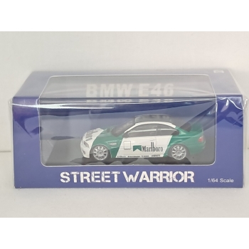 Street Weapon 1:64 BMW E46 Malboro white green