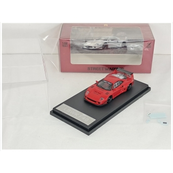 Street Weapons 1:64 Ferrari F40 LBWK red