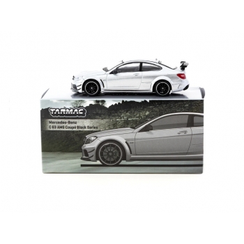 Tarmac 1:64 Mercedes-Benz C 63 AMG Coupe Black Series silver metallic