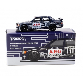 Tarmac 1:64 Mercedes-Benz 190 E 2.5-16 EVO 1 #11 Dany Snobeck DTM 1989