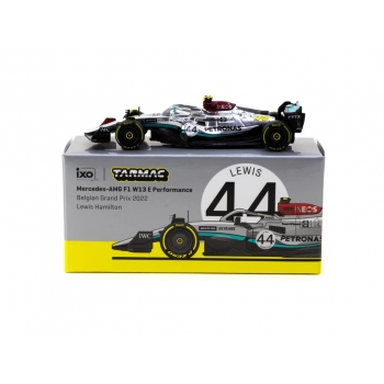 Tarmac 1:64 Mercedes-AMG F1 W13 E Performance #44 Lewis Hamilton Belgian Grand Prix 2022
