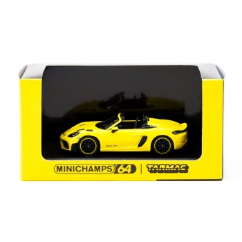 Tarmac 1:64 Porsche 718 Spyder RS racing yellow