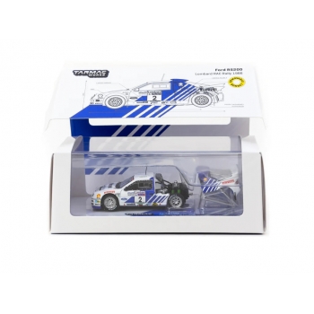 Tarmac 1:64 Ford RS200 #2 Blomqvist Lombard RAC Rally 1986