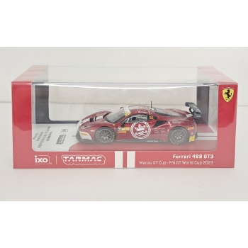 Tarmac 1:64 Ferrari 488 GT3 #52 Harmony Racing Chen Weian Macau GT World Cup 2023
