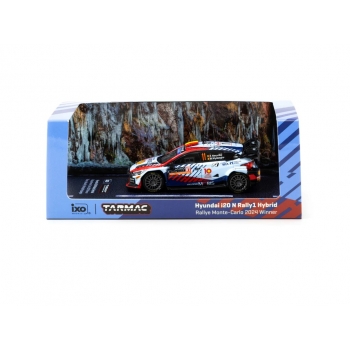Tarmac 1:64 Hyundai i20 N Rally1 Hybrid #11 Thierry Neuville Winner Monte Carlo 2024