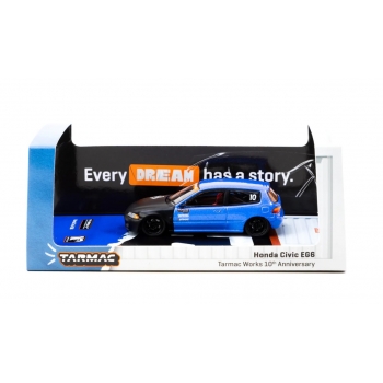 Tarmac 1:64 Honda Civic EG6 Tarmac Works 10th Anniversary
