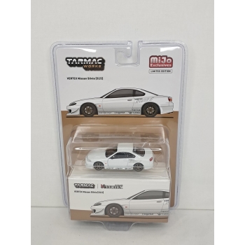 Tarmac 1:64 Vertex Nissan Silvia S15 white metallic