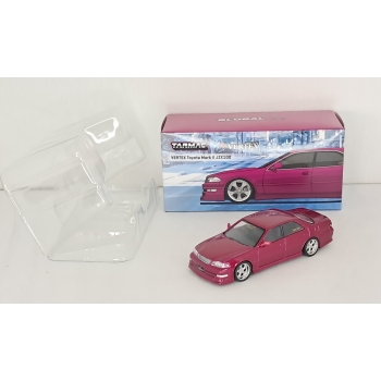 Tarmac 1:64 Vertex Toyota Mark II JZX100 red metallic
